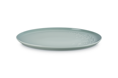 Stoneware La Collection Jardin Oval Serving Platter